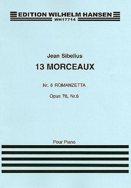 Jean Sibelius: 13 Pieces Op.76 No.6 
