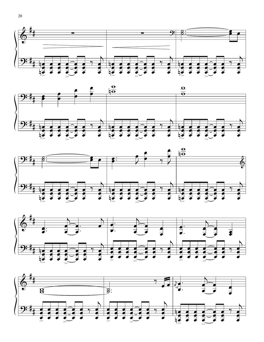 The Cello's Song Piano Solo scores gallery preview page 3
