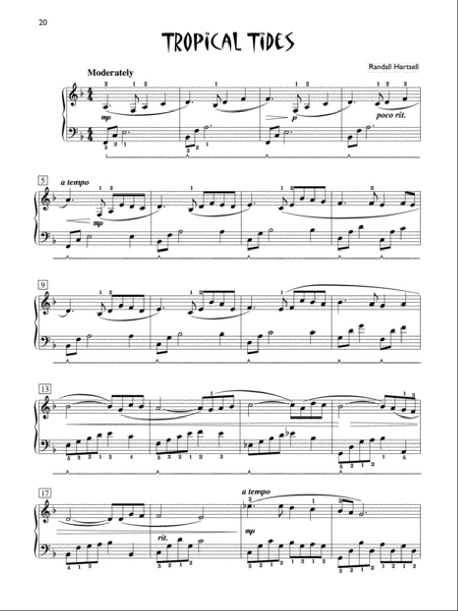 Caribbean Dreams Caribbean Dreams Piano Solo scores gallery preview page 5