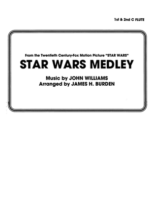 Book cover for Star Wars Medley: 1st & 2nd Flute