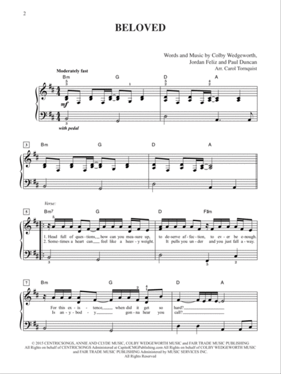 2017 Greatest Christian Hits Easy Piano scores gallery preview page 3