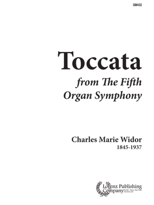 Book cover for Toccata from the Fifth Organ Symphony