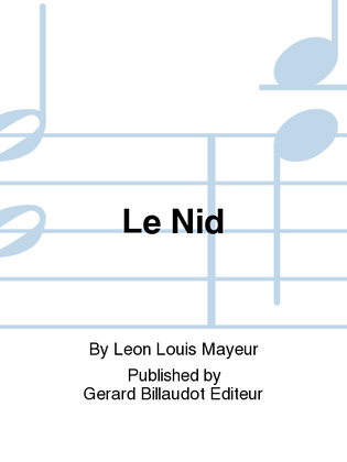 Book cover for Le Nid