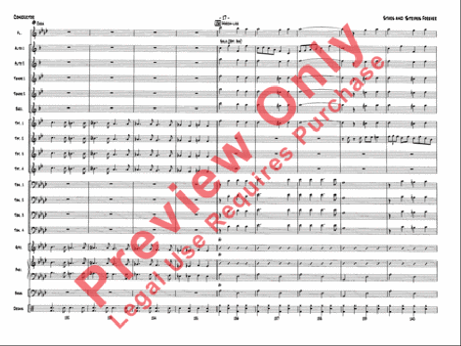 Give It All You Got Marching Band scores gallery preview page 21