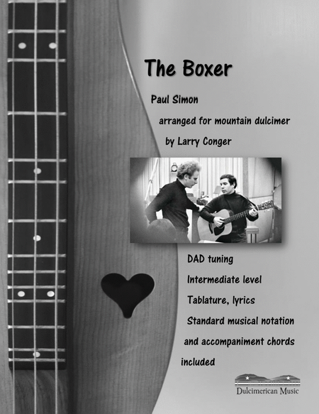 The Boxer by Simon And Garfunkel Dulcimer - Digital Sheet Music