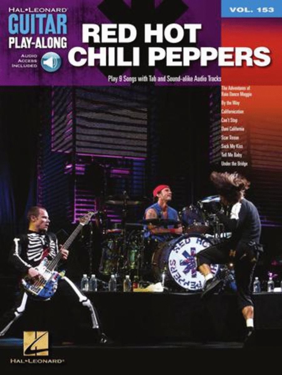 Red Hot Chili Peppers Red Hot Chili Peppers Guitar Tablature scores gallery preview page 1