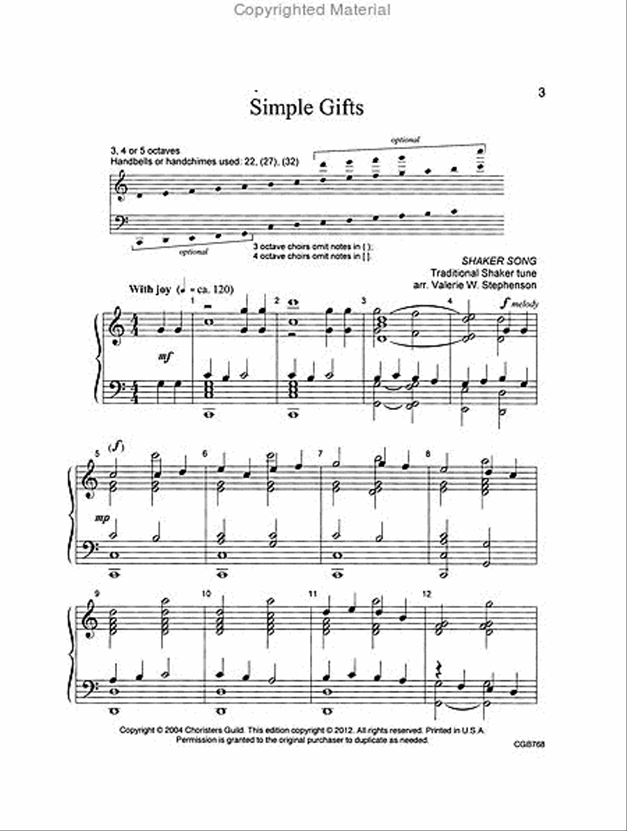 Ring Praises! (3-5 octaves) 5-Octaves scores gallery preview page 2