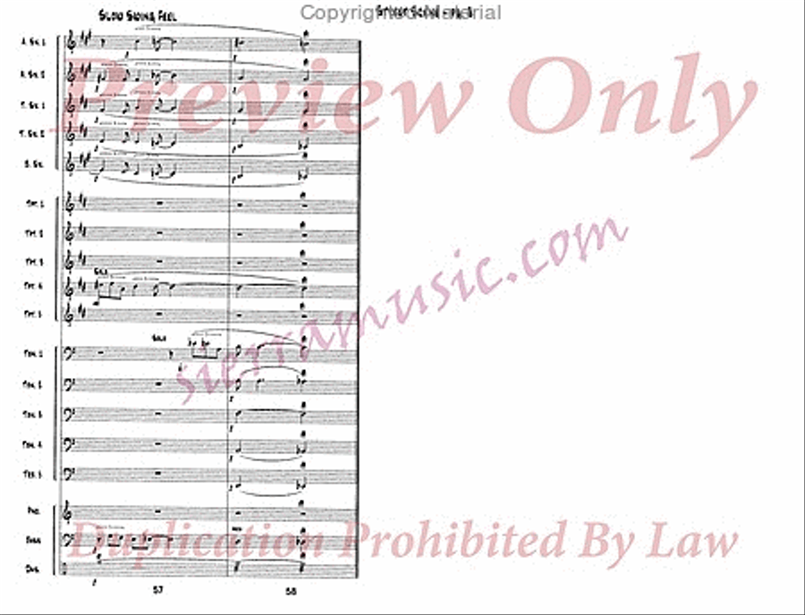 Street Scene Street Scene Jazz Ensemble scores gallery preview page 9
