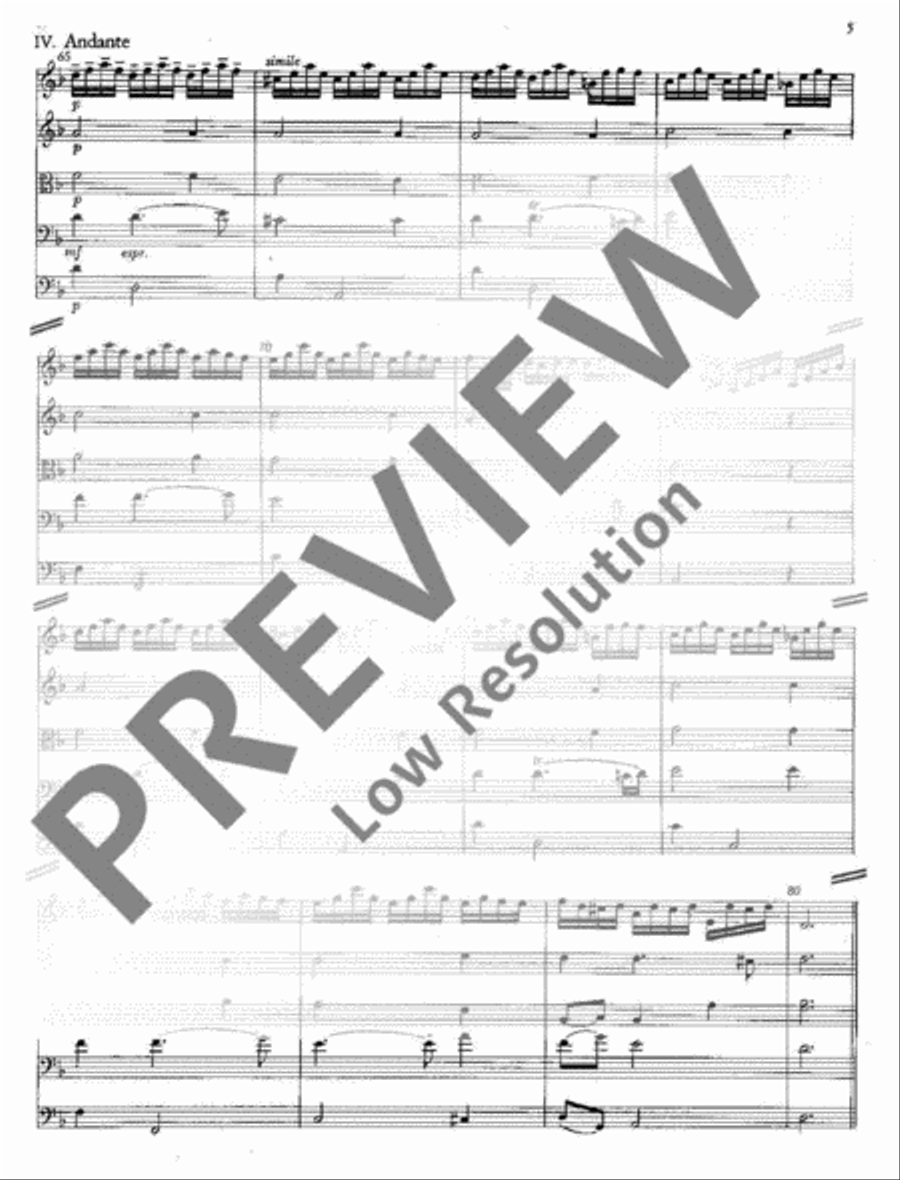 La Follia String Orchestra scores gallery preview page 6