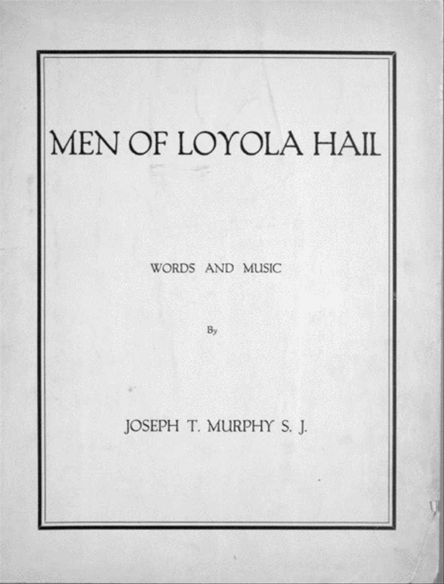 Men of Loyola Hail Voice scores gallery preview page 1