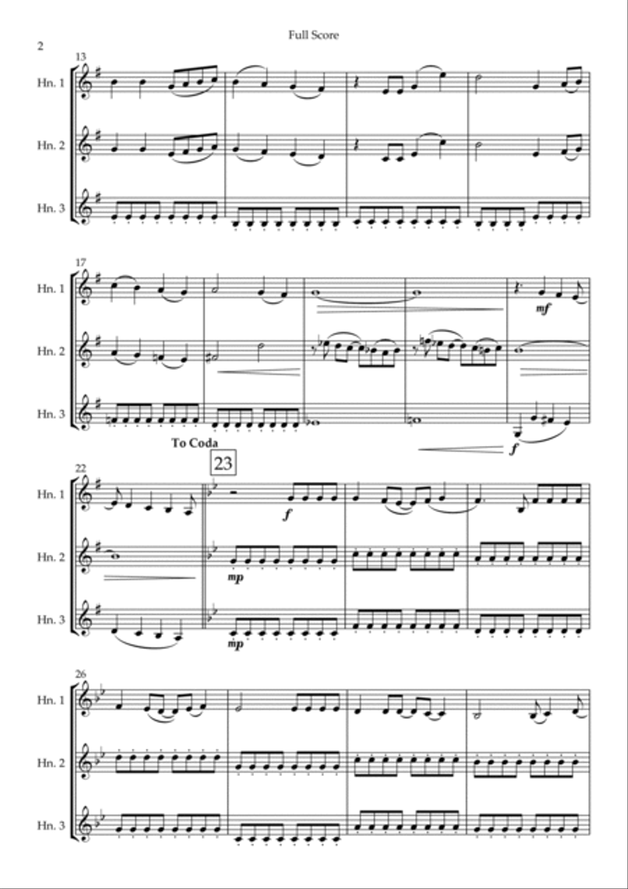 Dragon Ball Gt Dragon Ball Gt Brass Ensemble scores gallery preview page 2
