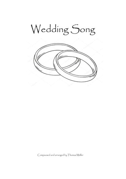 Wedding Song - for Saxophone Quartett image number null