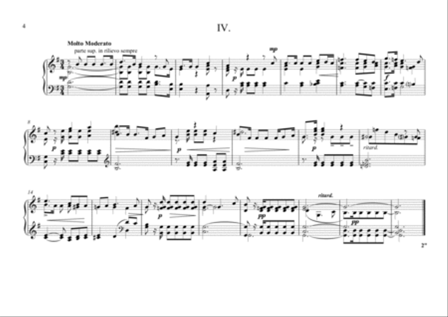 Dichterliebe, opus 48 arranged for solo piano Piano Solo scores gallery preview page 4