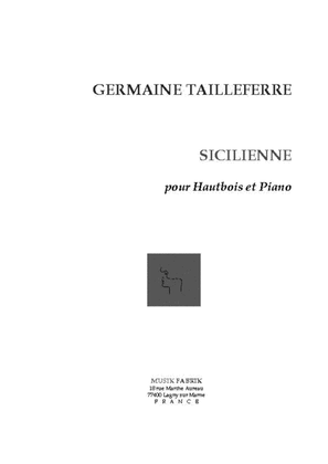 Book cover for Sicilienne