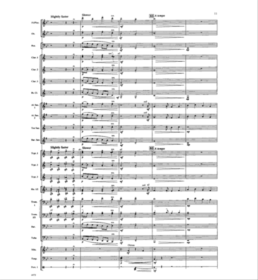 How Firm Thy Friendship Concert Band scores gallery preview page 4