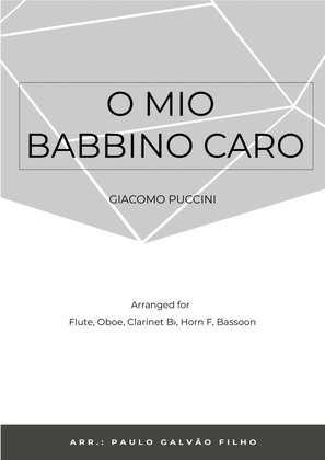 O MIO BABBINO CARO - WIND QUINTET