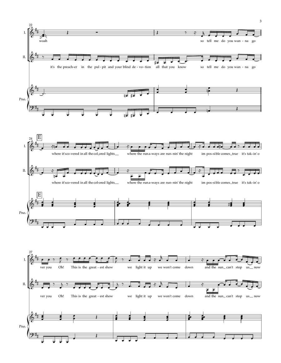 The Greatest Show The Greatest Show SA scores gallery preview page 3
