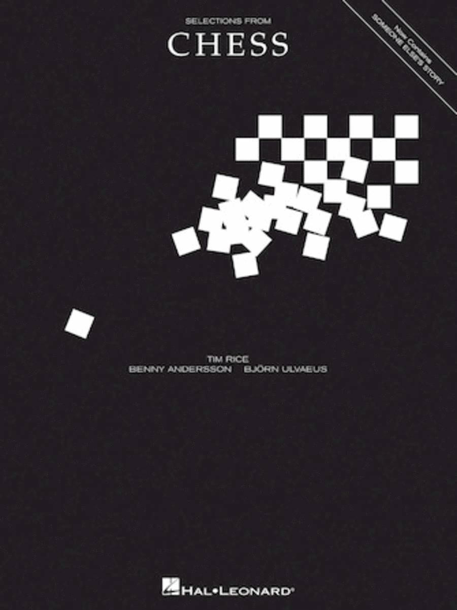 Selections from Chess Piano, Vocal, Guitar scores gallery preview page 1