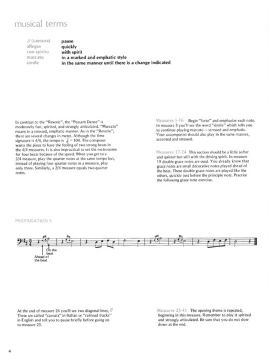 Master Solos Intermediate Level – Bassoon Bassoon Solo scores gallery preview page 5