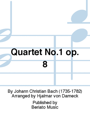 Book cover for Quartet No.1 op. 8