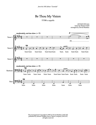 Be Thou My Vision (from “Eventide”)