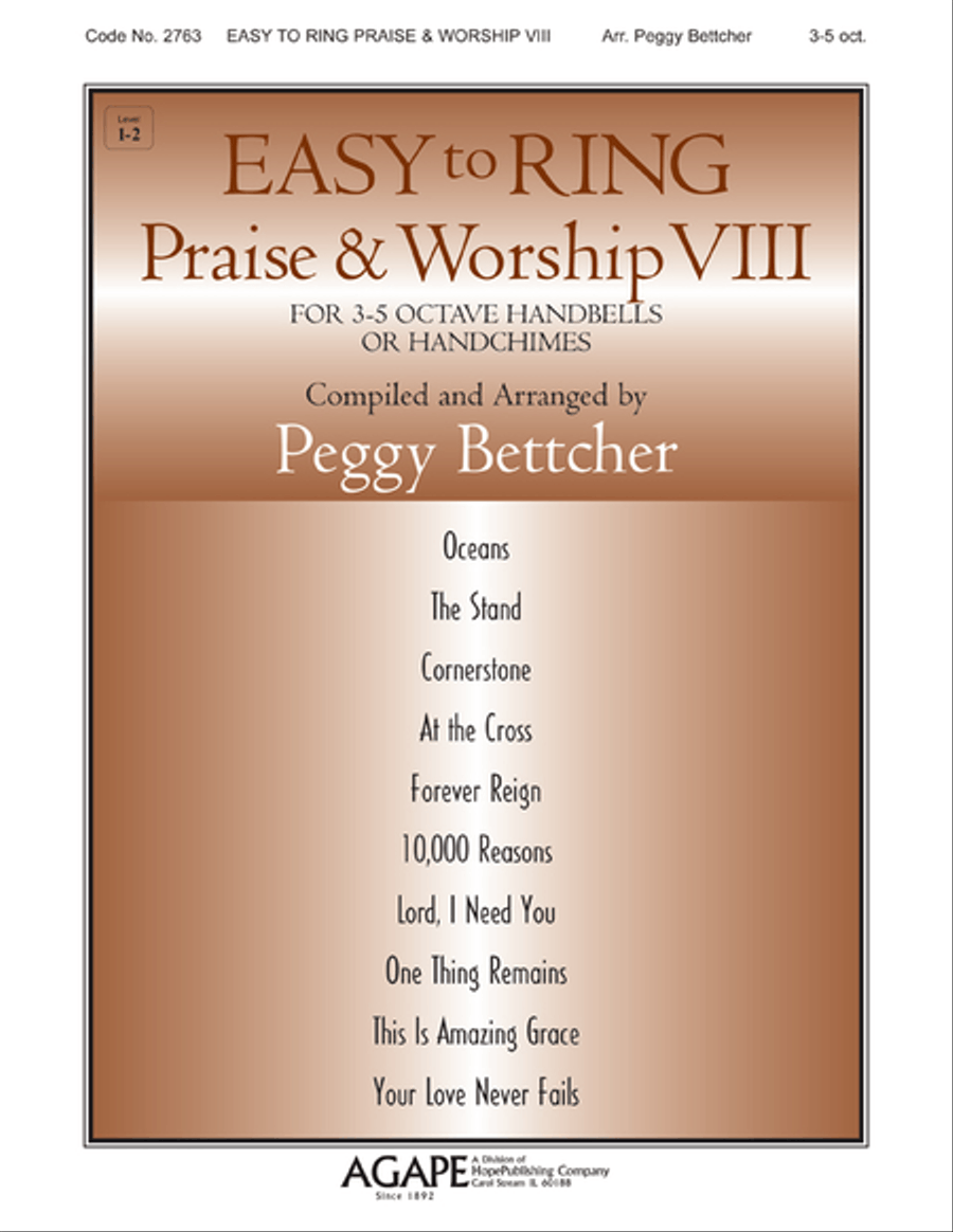 Easy to Ring Praise and Worship 5-Octaves scores gallery preview page 1