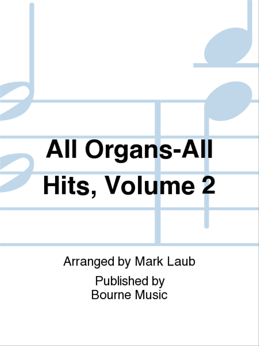 All Organs-All Hits, Volume 2 Organ scores gallery preview page 1