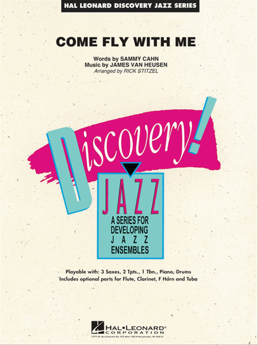 Come Fly with Me Jazz Ensemble scores gallery preview page 1