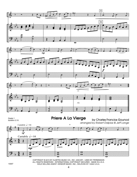 Kendor Debut Solos - Bb Tenor Sax - Piano Accompaniment