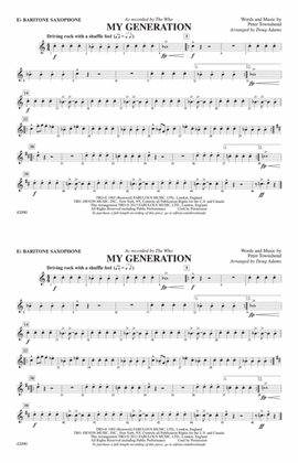 My Generation: E-flat Baritone Saxophone