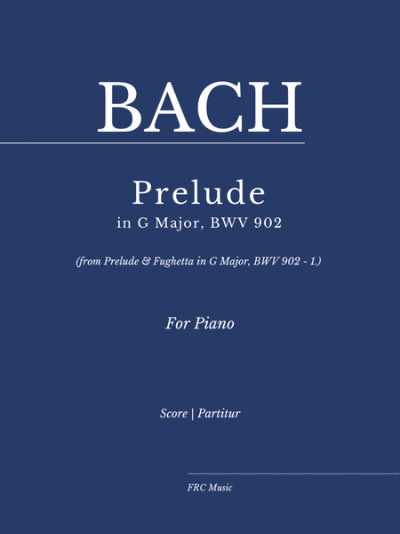 Bach: Prelude (from Prelude & Fughetta in G Major, BWV 902 - 1.) - as played By Víkingur Ólafsson image number null