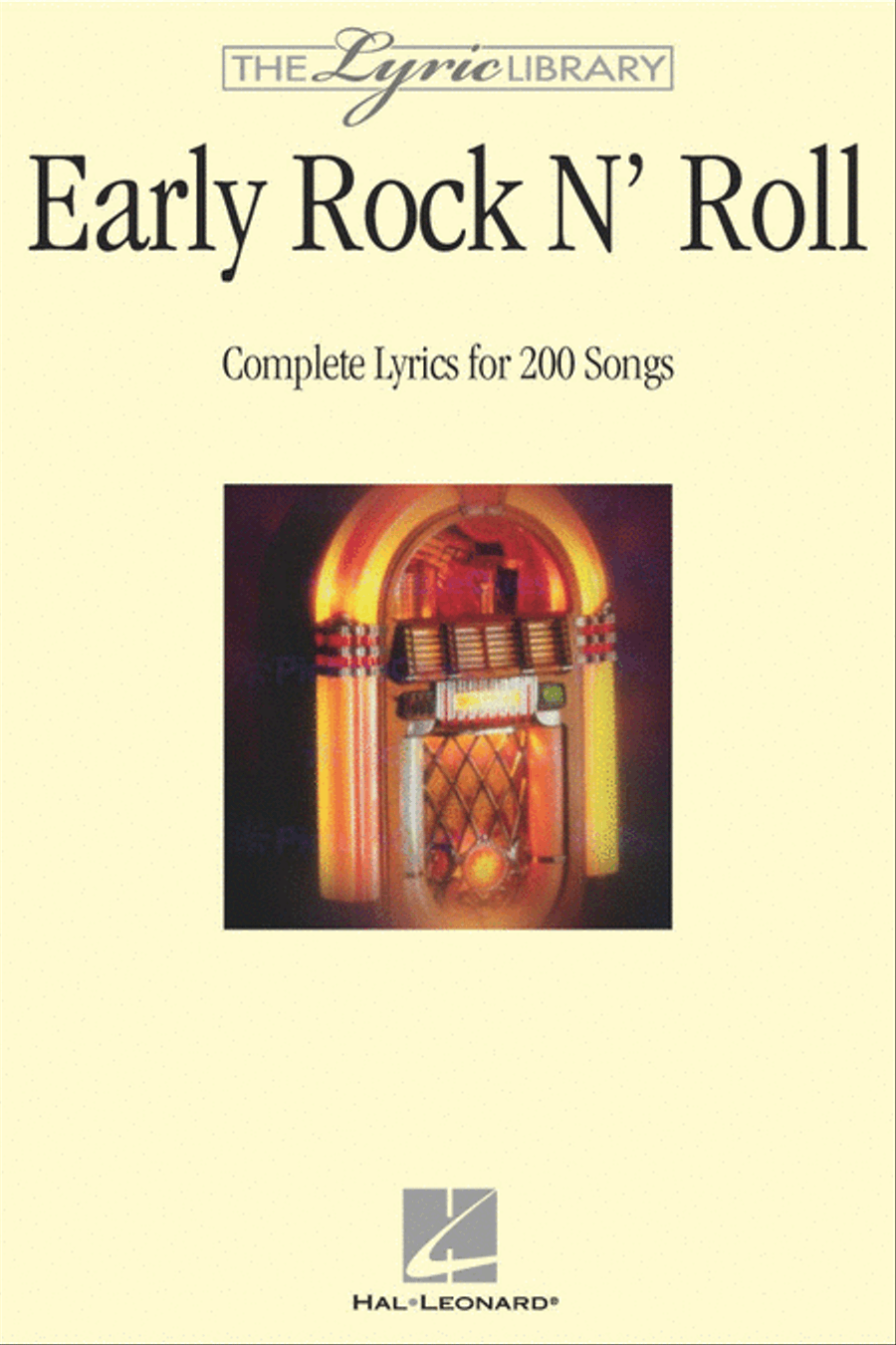 The Lyric Library: Early Rock 'N' Roll