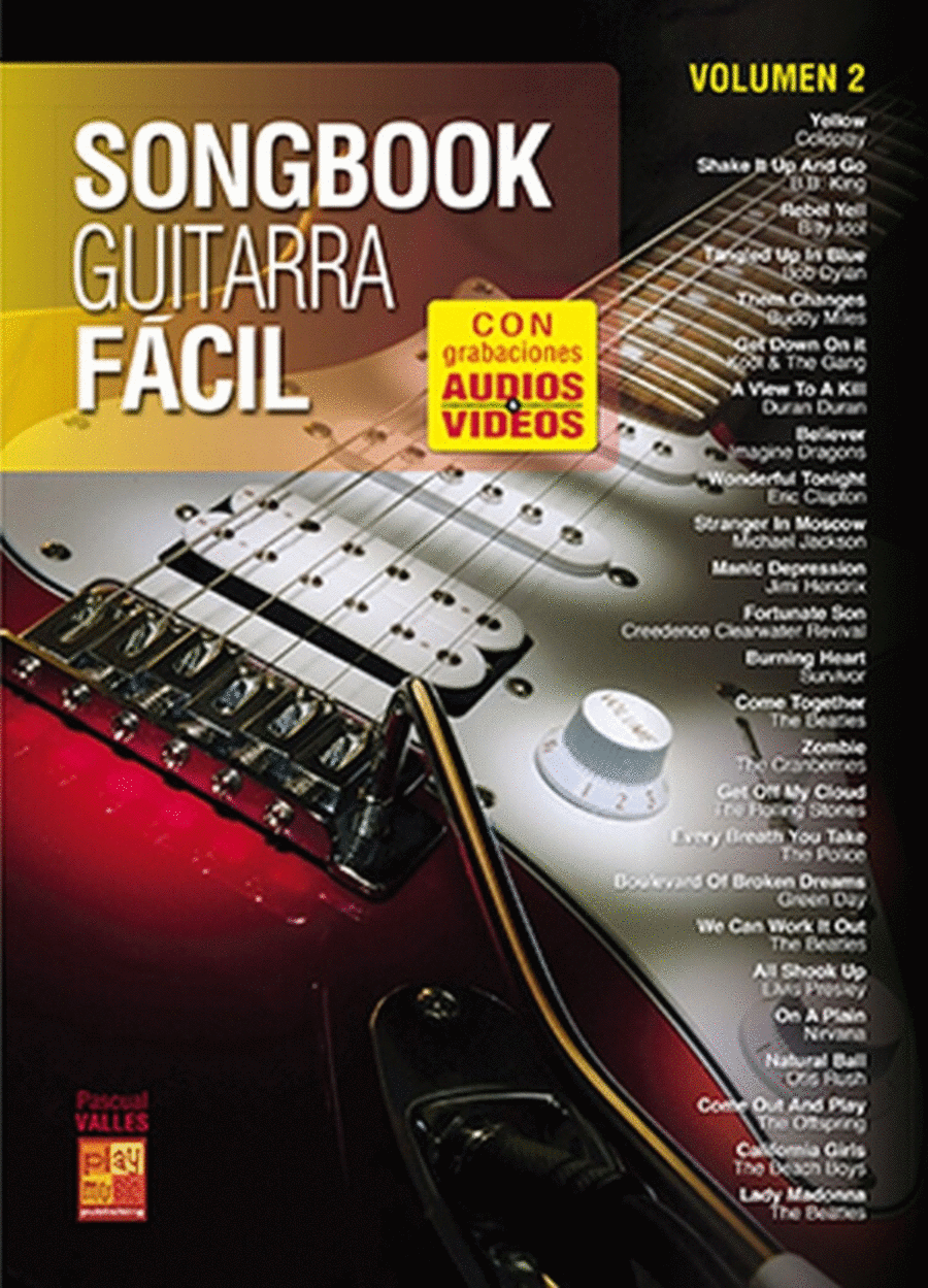 Songbook Guitarra Fácil - Volumen 2 Electric Guitar scores gallery preview page 1