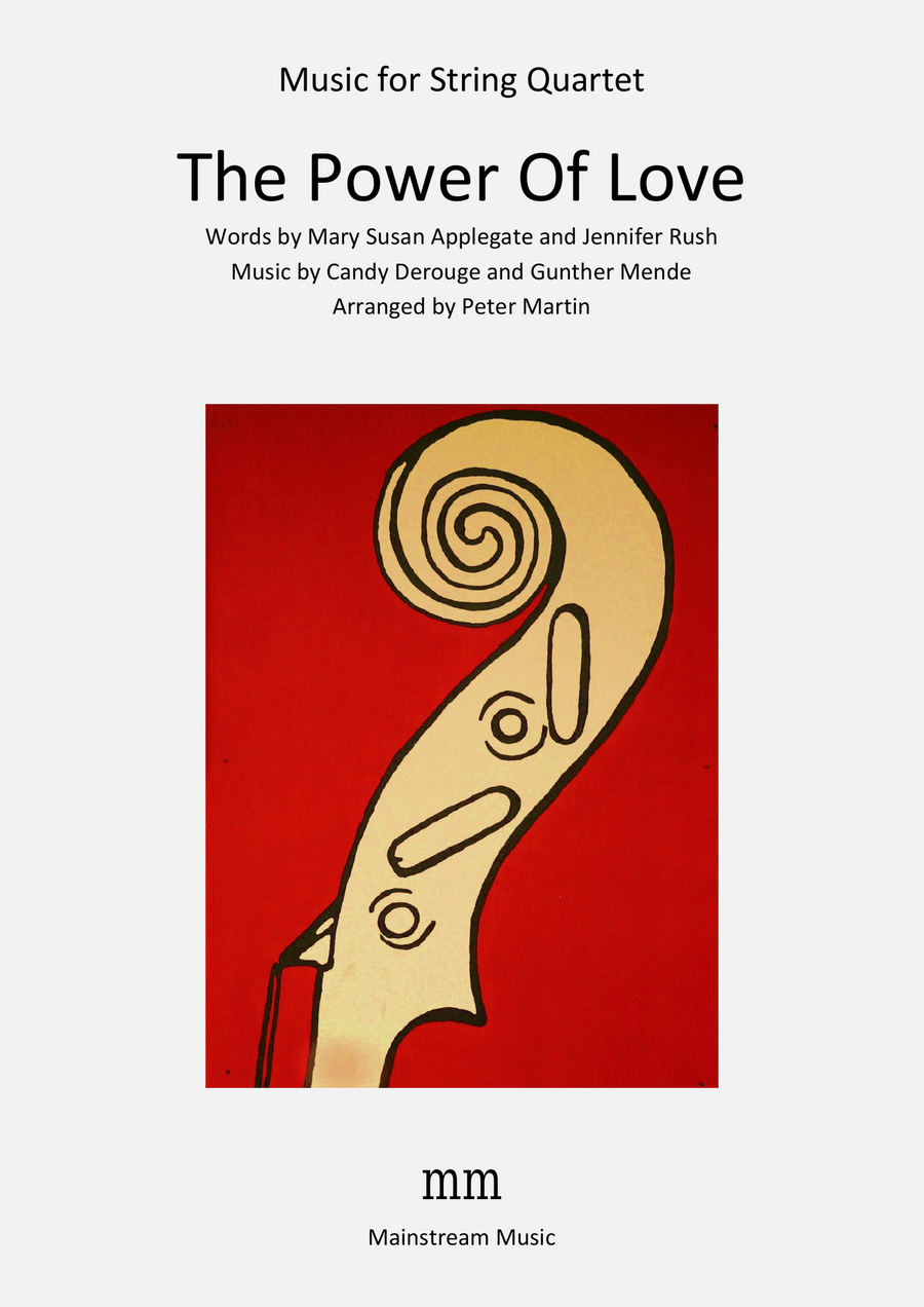 The Power Of Love String Quartet scores gallery preview page 1