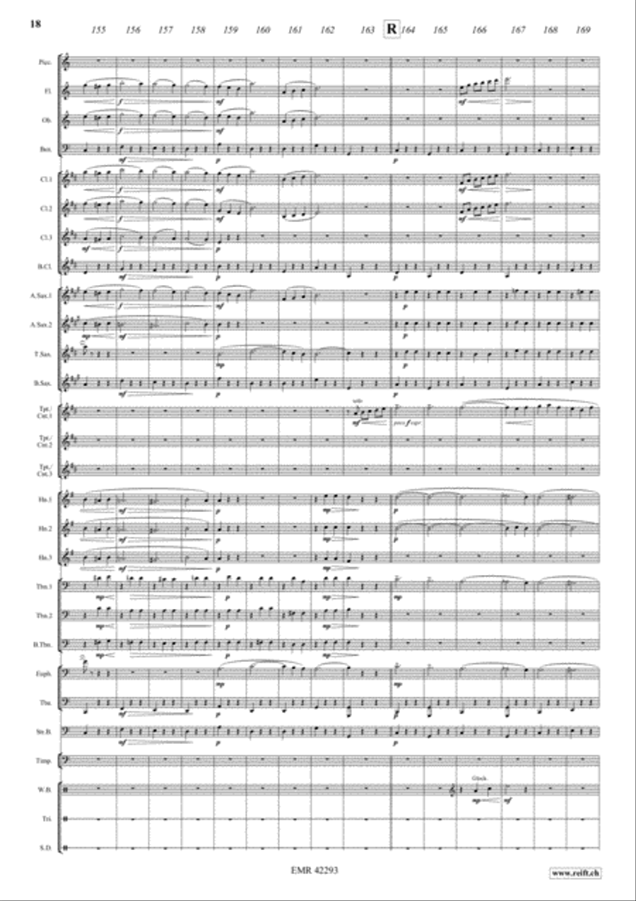 Il Gattopardo Concert Band scores gallery preview page 18