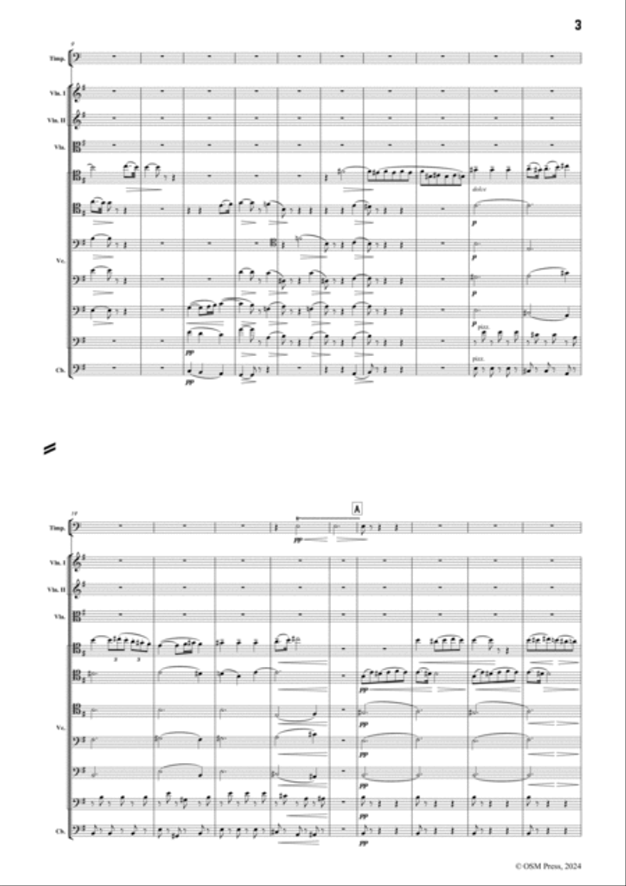 Rossini-Overture,for Orchestra String Orchestra scores gallery preview page 3