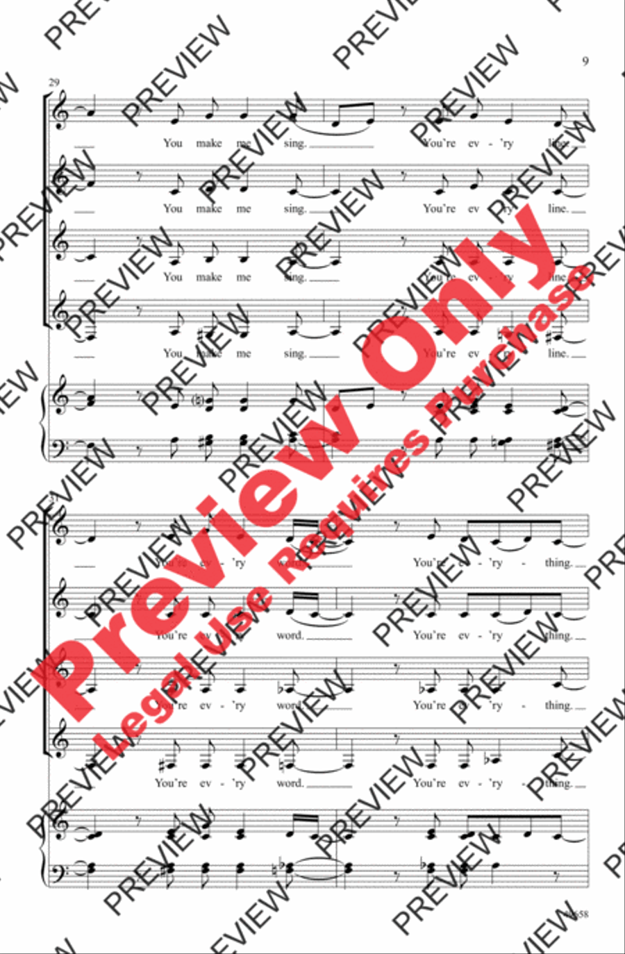 Everything A Cappella scores gallery preview page 9