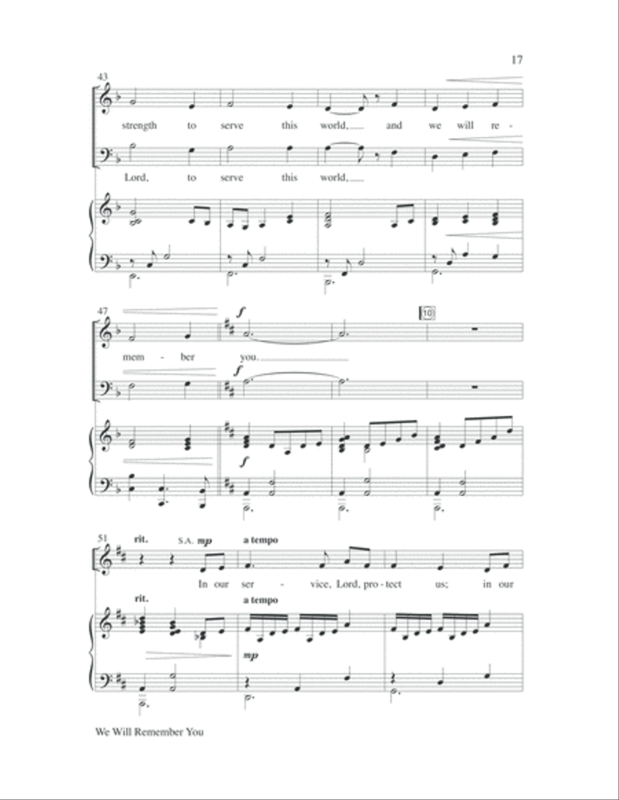 Hope in the Shadows-Score-Digital Download 4-Part scores gallery preview page 21