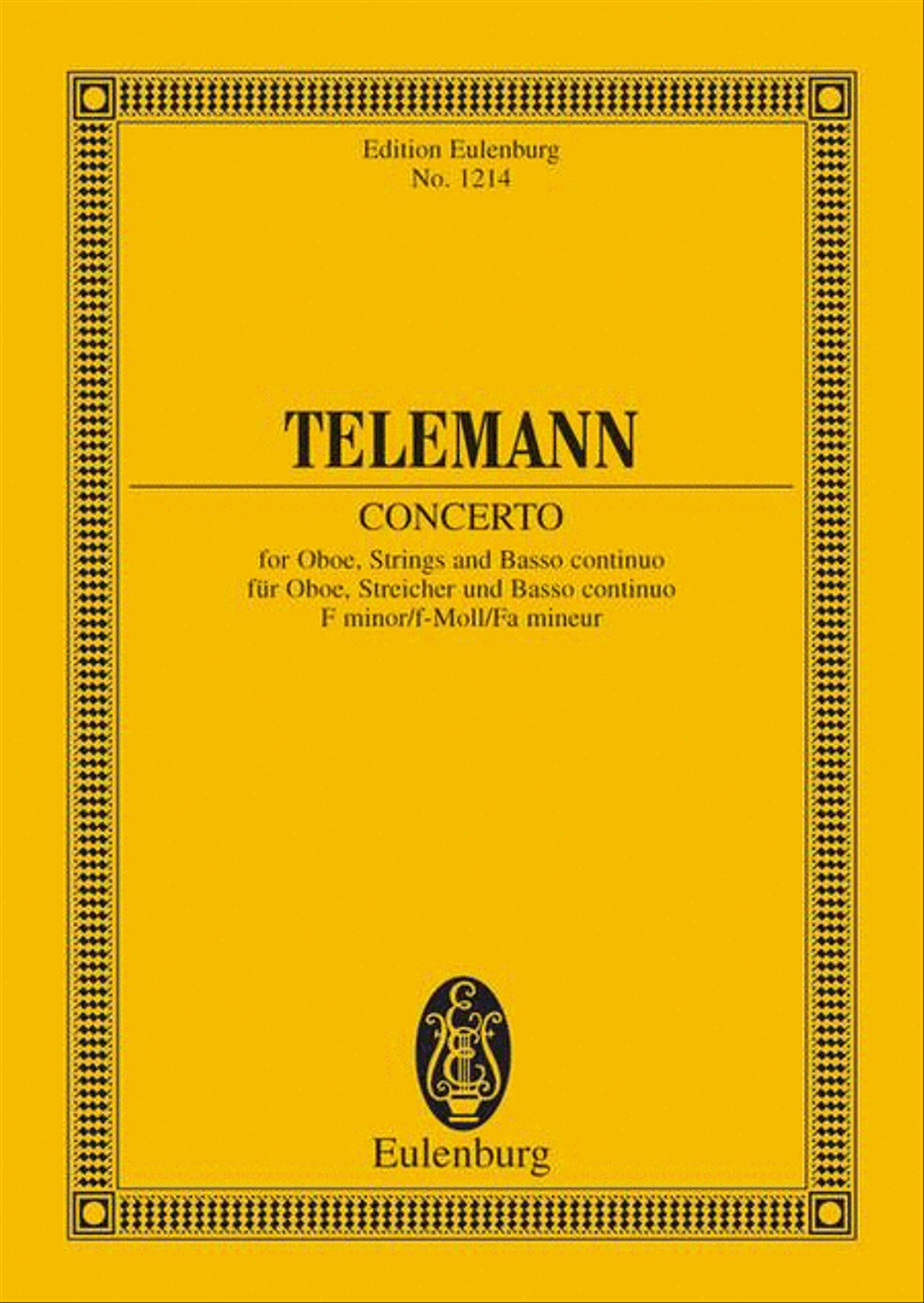 Concerto F minor Piano and Keyboard scores gallery preview page 1