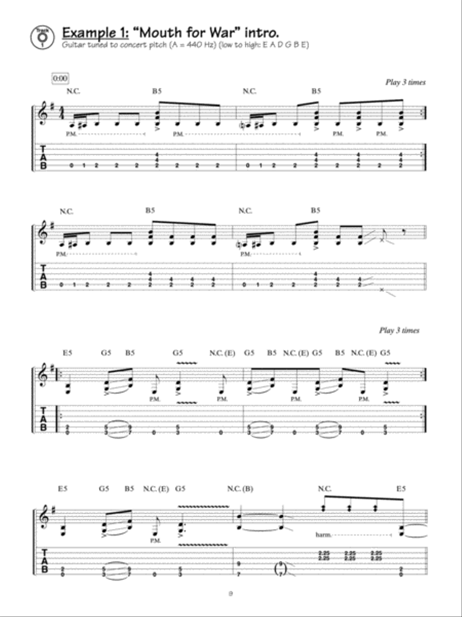 Guitar World Presents - Dimebag Darrell's Riffer Madness (CD Included) Electric Guitar scores gallery preview page 10