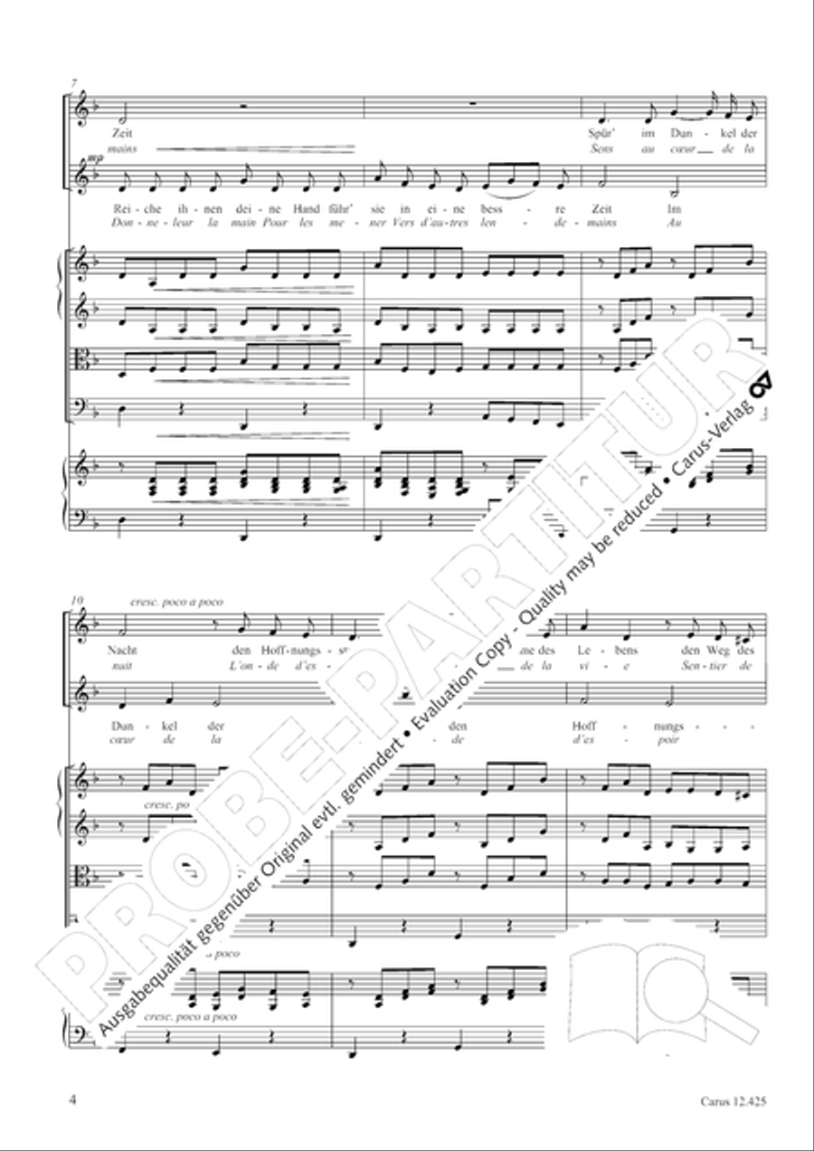 Die Kinder des Monsieur Mathieu (arr. R. Butz) chorissimo! Score scores gallery preview page 5