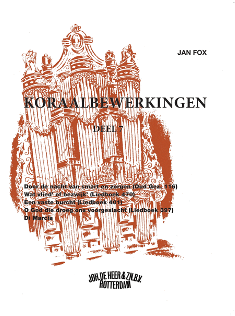 Koraalbewerkingen 7 Koraalbewerkingen 7 Organ scores gallery preview page 1