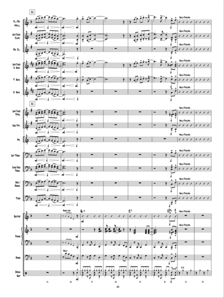Lightly Latin Lightly Latin Concert Band scores gallery preview page 5