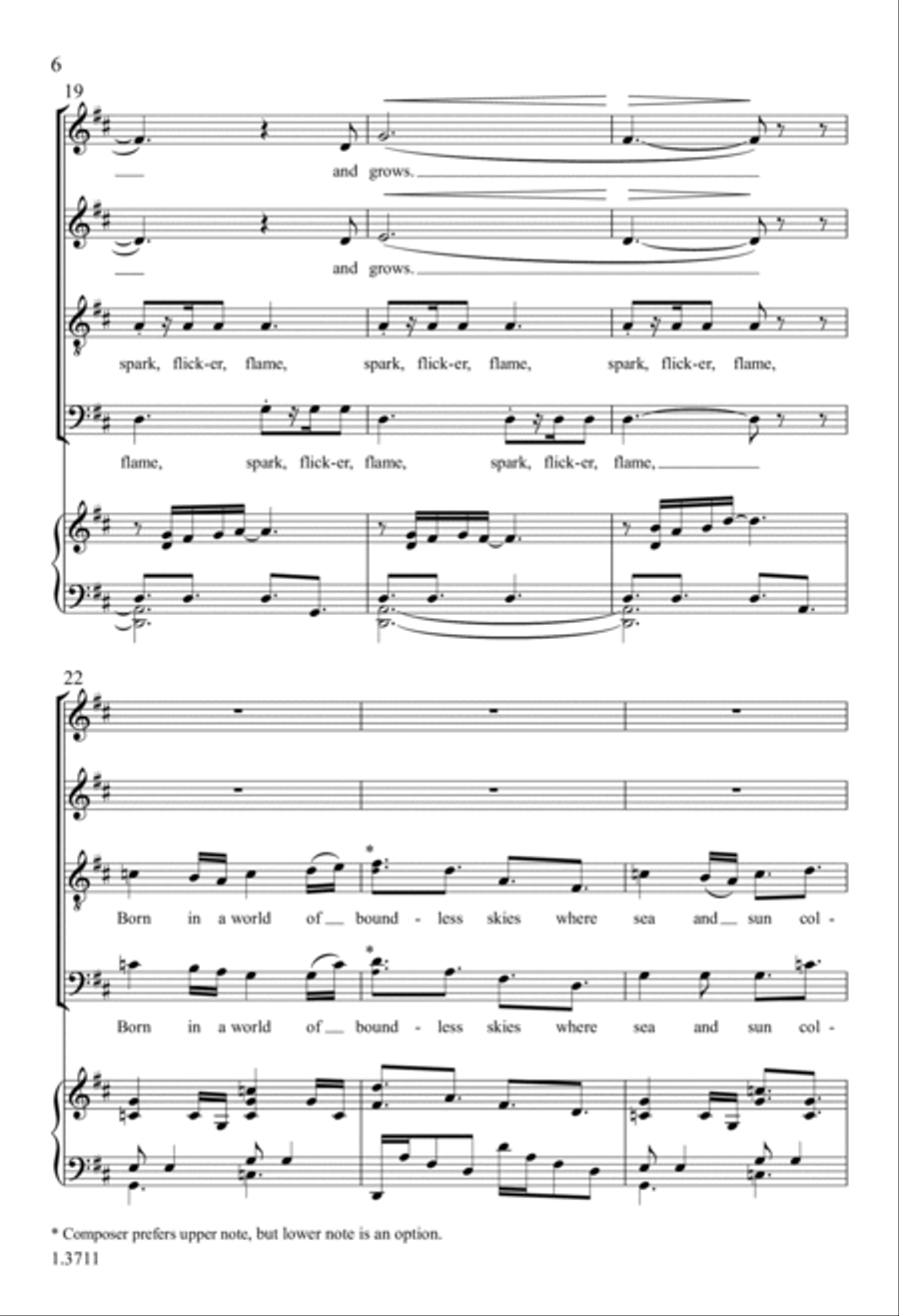 With a Spark 4-Part scores gallery preview page 6