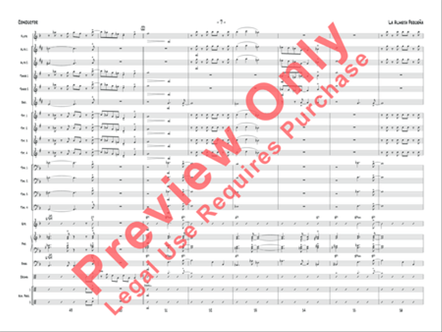 La Almeja Pequeña La Almeja Pequeña Jazz Ensemble scores gallery preview page 8