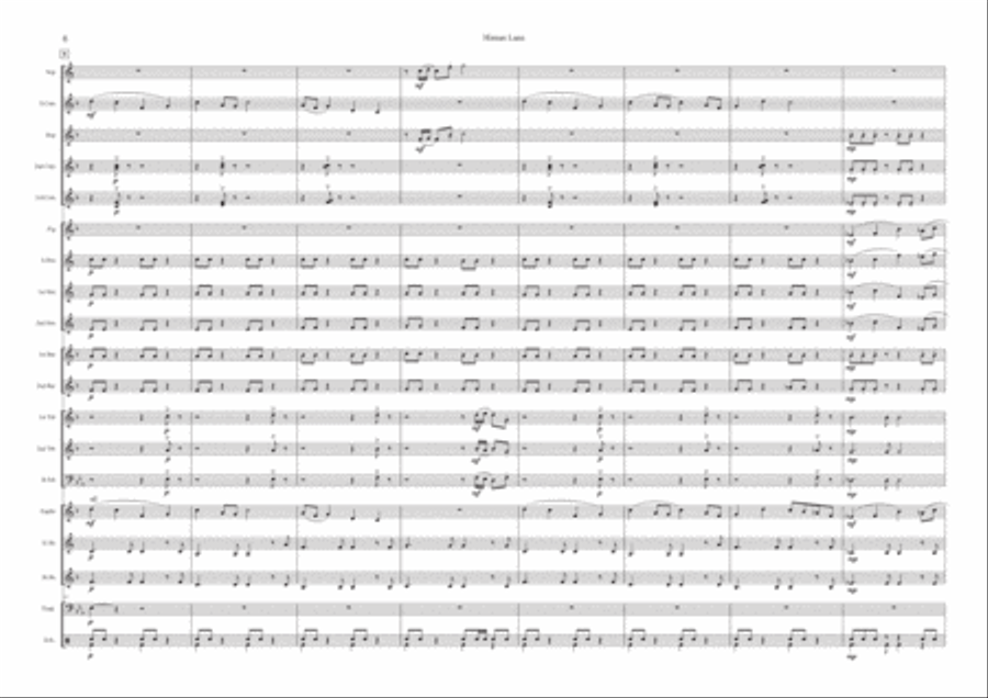 Himan Lane for Brass Band Brass Band scores gallery preview page 6