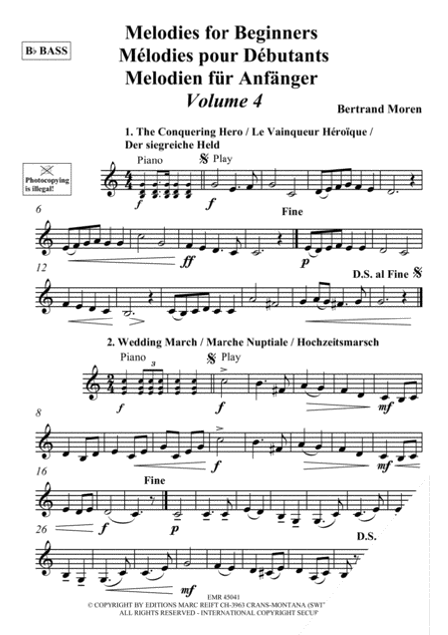 Melodies for Beginners Volume 4 Piano Accompaniment scores gallery preview page 5