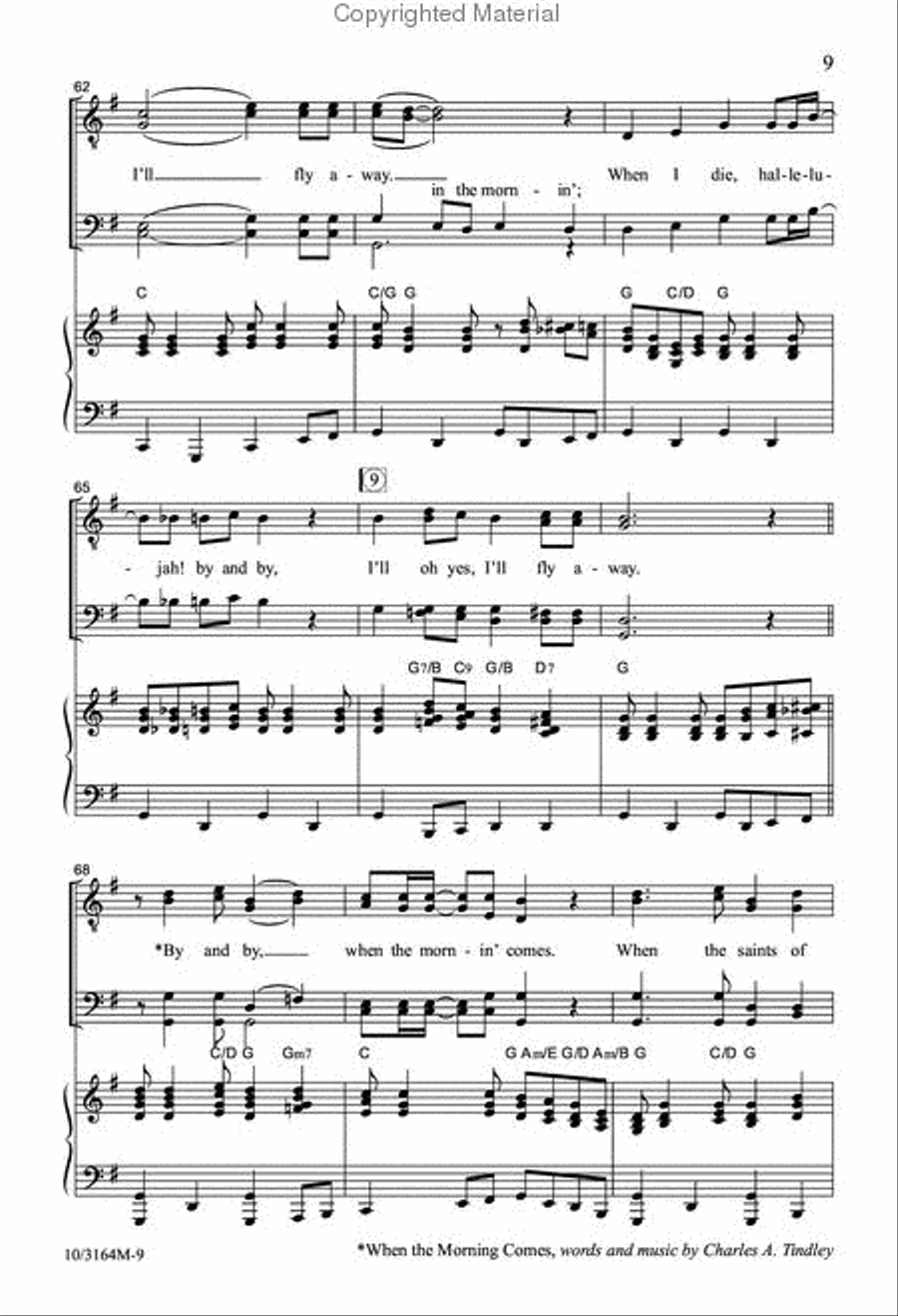 Hallelujah! By and By TTBB scores gallery preview page 10