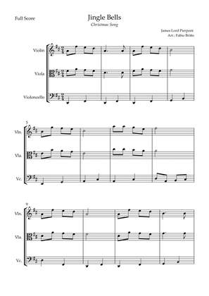 Jingle Bells (Christmas Song) for String Trio