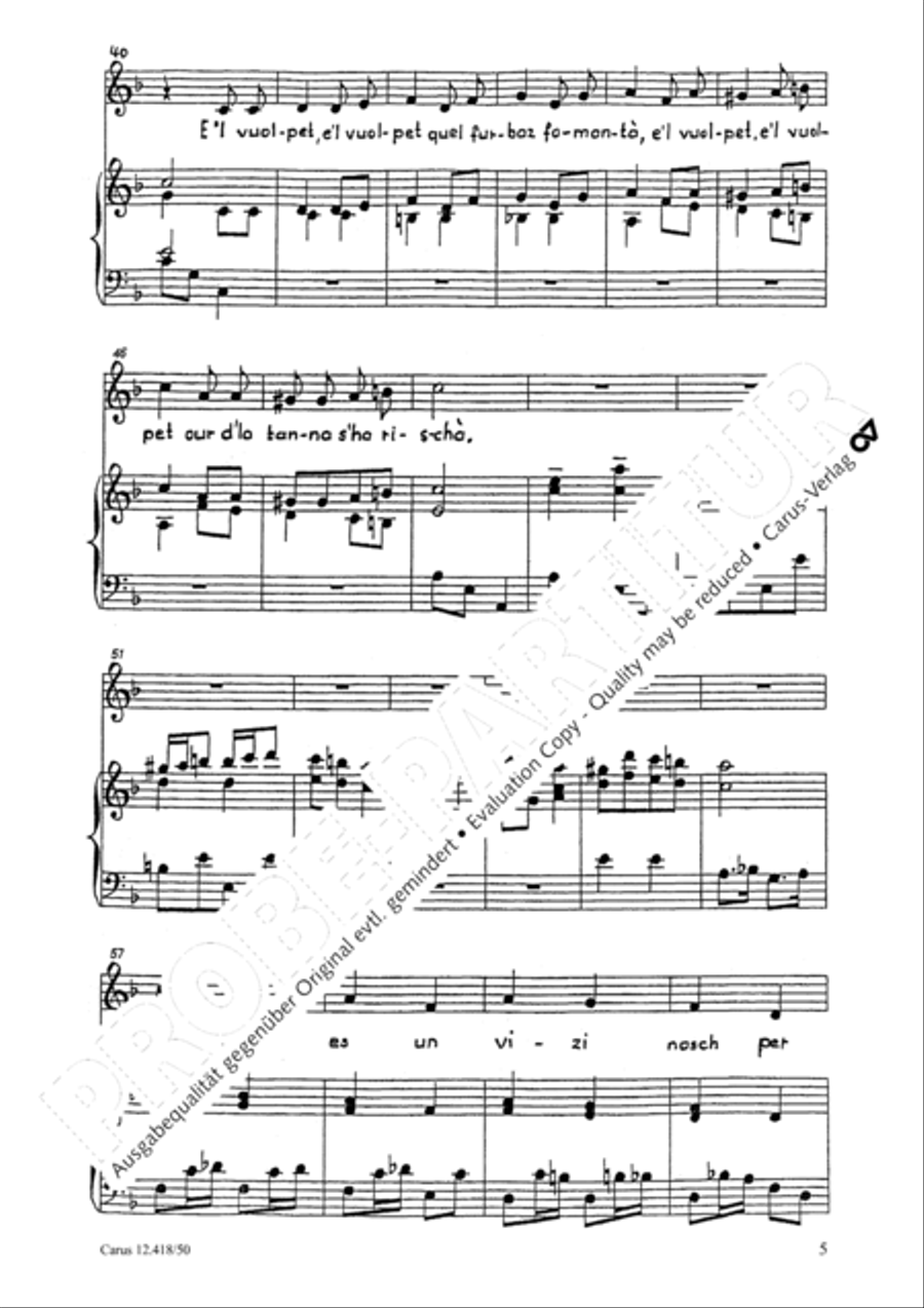 Dal gialet buondrius Voice Solo scores gallery preview page 6